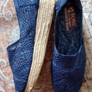 Bob's Skechers Women's Navy Espadrilles